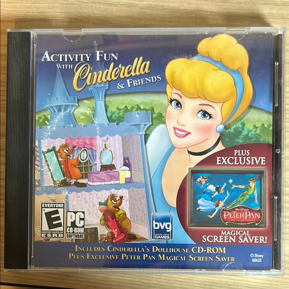 Cinderella & Friends Activity Fun PC Game - Blue